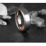 Купить Мужское кольцо из тистена (титан-вольфрама) с покрытием цвета розового золота Tisten R-TS-030