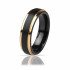 Купить Черное кольцо из карбида вольфрама Lonti RTG-4321-KRD