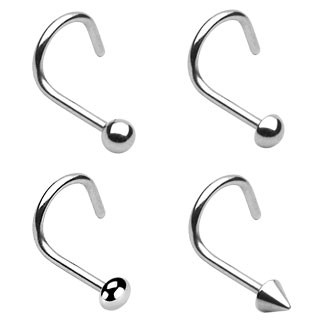 Купить Нострил для пирсинга носа PiercedFish NOSE из медицинской стали Купить Нострил для пирсинга носа PiercedFish NOSE из медицинской стали