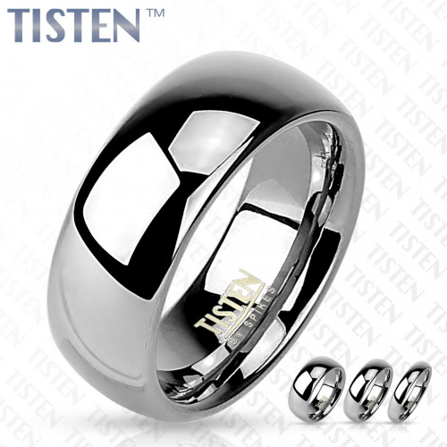 Купить Кольцо Tisten из титан-вольфрама (тистена) R-TS-001 обручальное