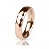 Купить Кольцо из карбида вольфрама LONTI RTG-0012 с геометрическими гранями, цвет розового золота