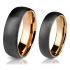 Купить Черное кольцо из карбида вольфрама Lonti RTG-4324