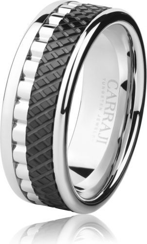 Купить Мужское кольцо из карбида вольфрама CARRAJI R-TU-0122