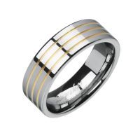 Женское кольцо из карбида вольфрама Spikes R-TU-161-05 (15,7 мм)