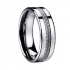 Купить Мужское кольцо из карбида вольфрама Lonti TU-038040 с карбоновой вставкой