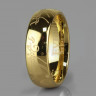 Купить Кольцо Всевластия Everiot R-TG-0131 из вольфрама, золотистое IP-покрытие