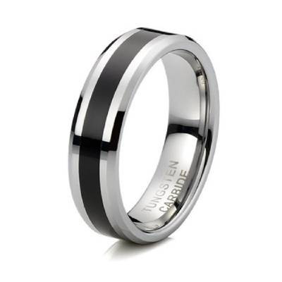 Купить Мужское кольцо из карбида вольфрама Lonti TU-049R (6 мм)