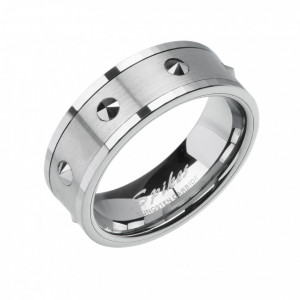 Мужское кольцо Spikes R-TU-238 из карбида вольфрама