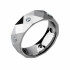 Купить Граненое кольцо из карбида вольфрама Lonti R-TU-140 с фианитами