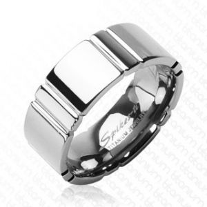 Мужское кольцо SPIKES из титана --R-TI-3111