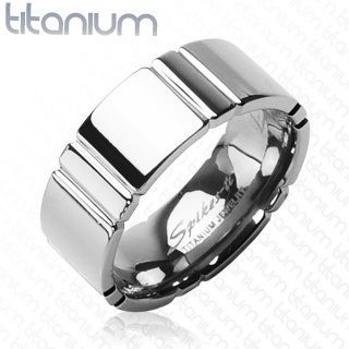 Купить Мужское кольцо SPIKES из титана --R-TI-3111