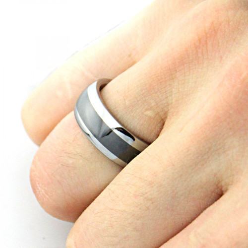 Купить Мужское кольцо из карбида вольфрама CARRAJI RTU-114