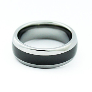 Мужское кольцо из карбида вольфрама CARRAJI RTU-114